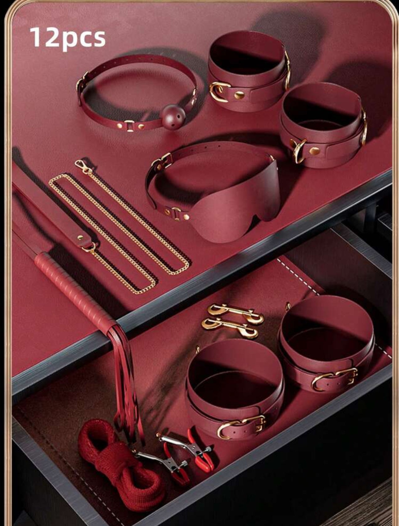 Kit Sex Bondage De lujo 12 piezas