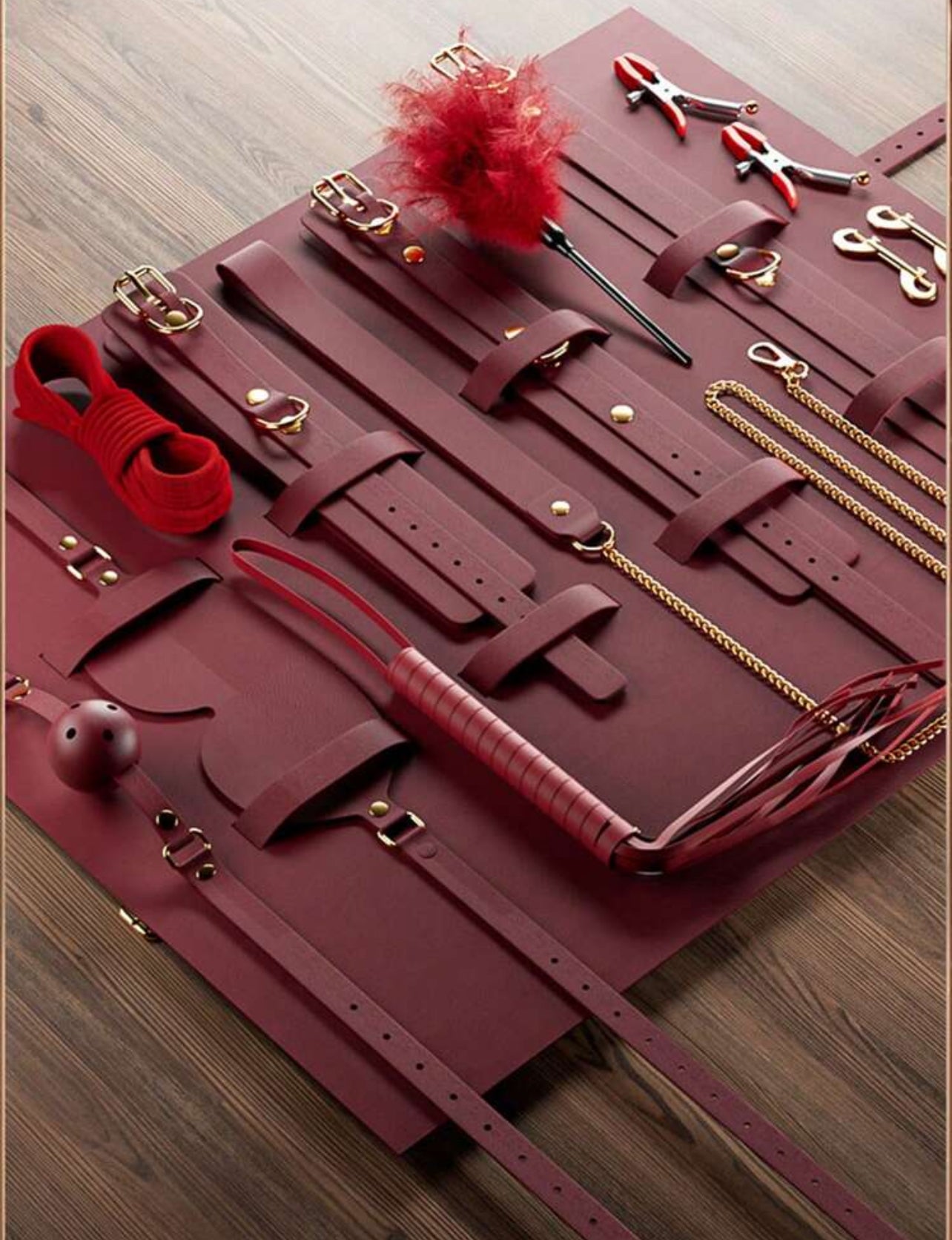 Kit Sex Bondage De lujo 12 piezas