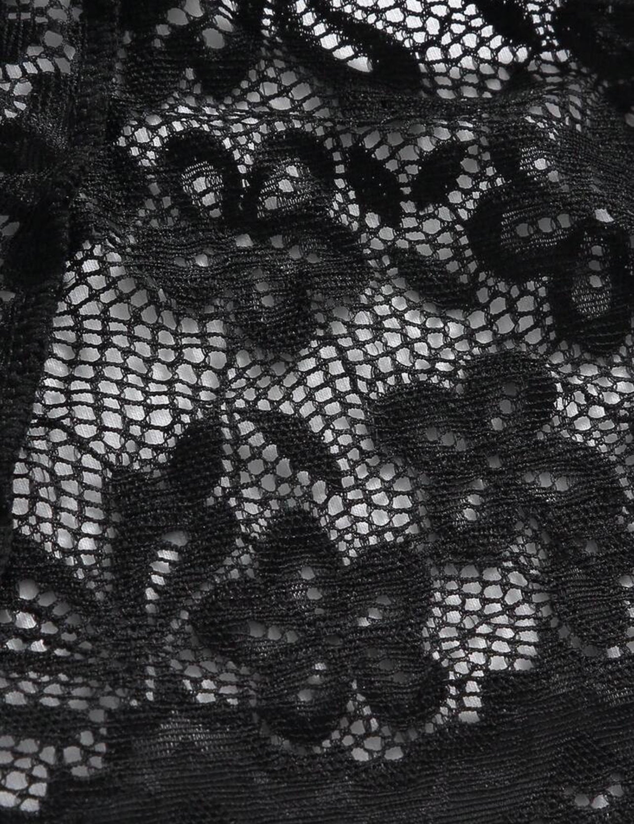 Liguero Negro sin entrepierna Antonella