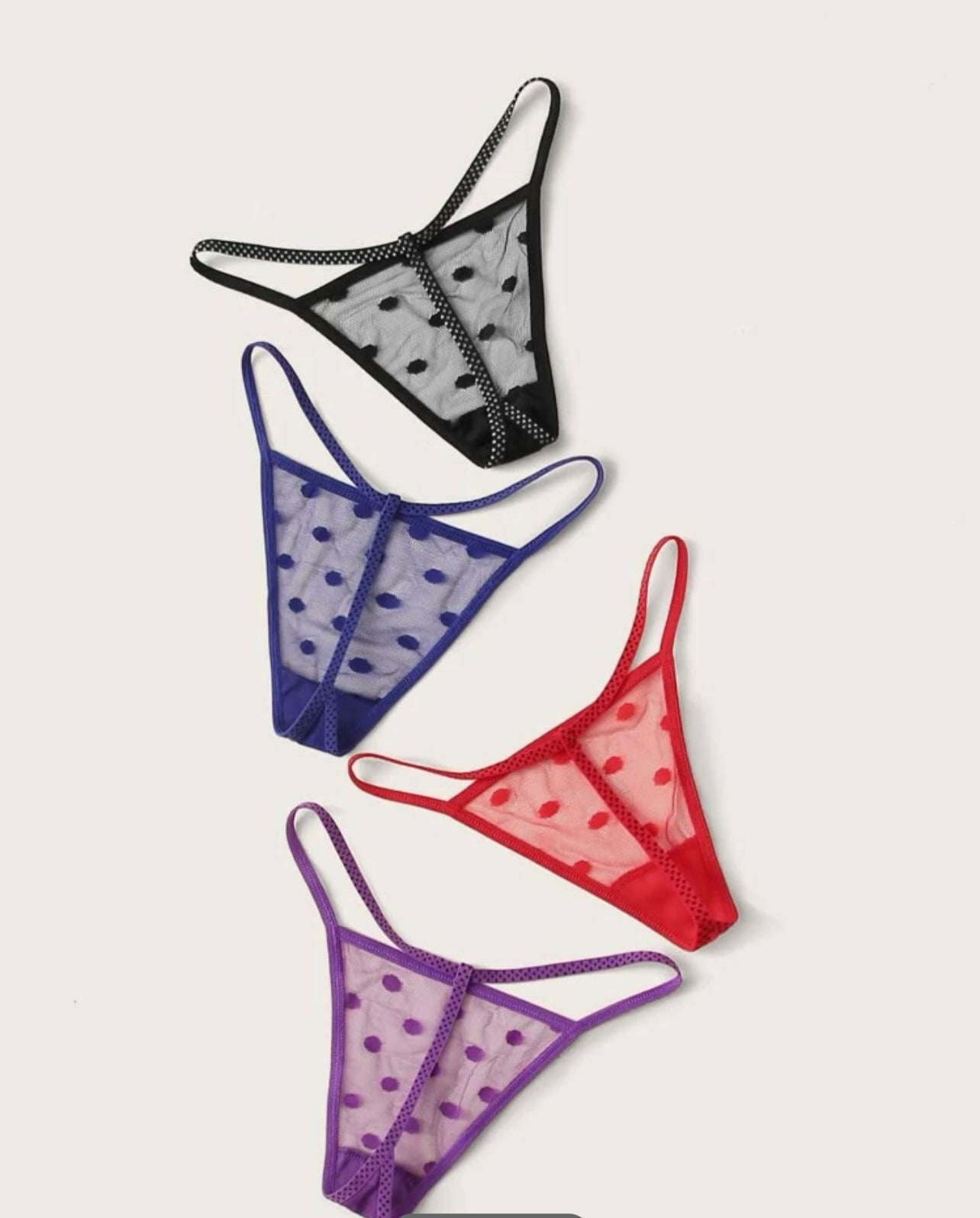 Tangas de lunares sexys (Personalizada)