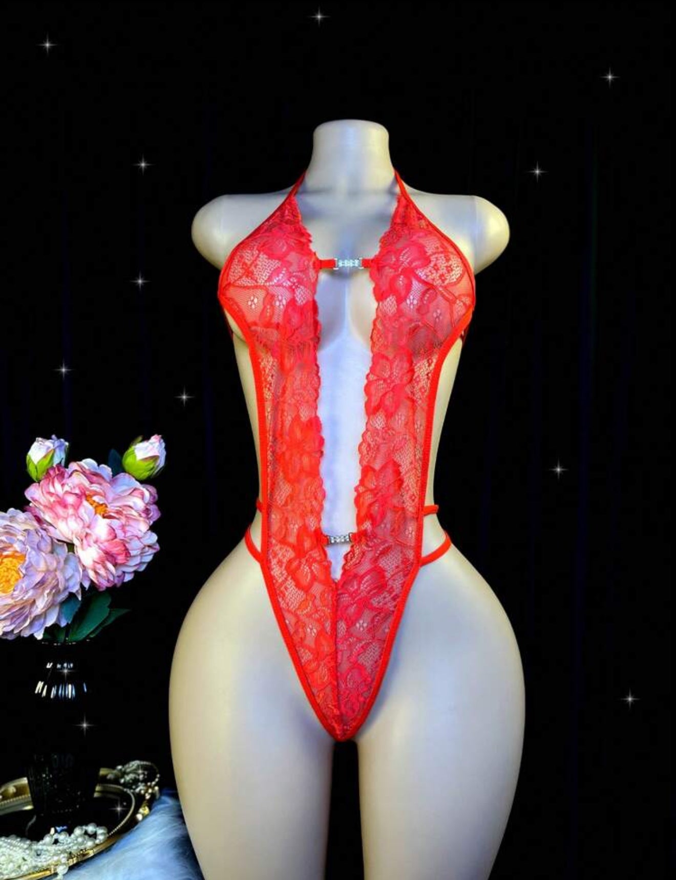 Body triquini Alicia rojo