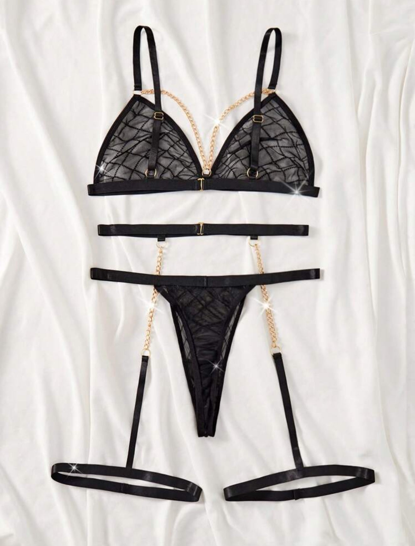 Liguero negro Krystine