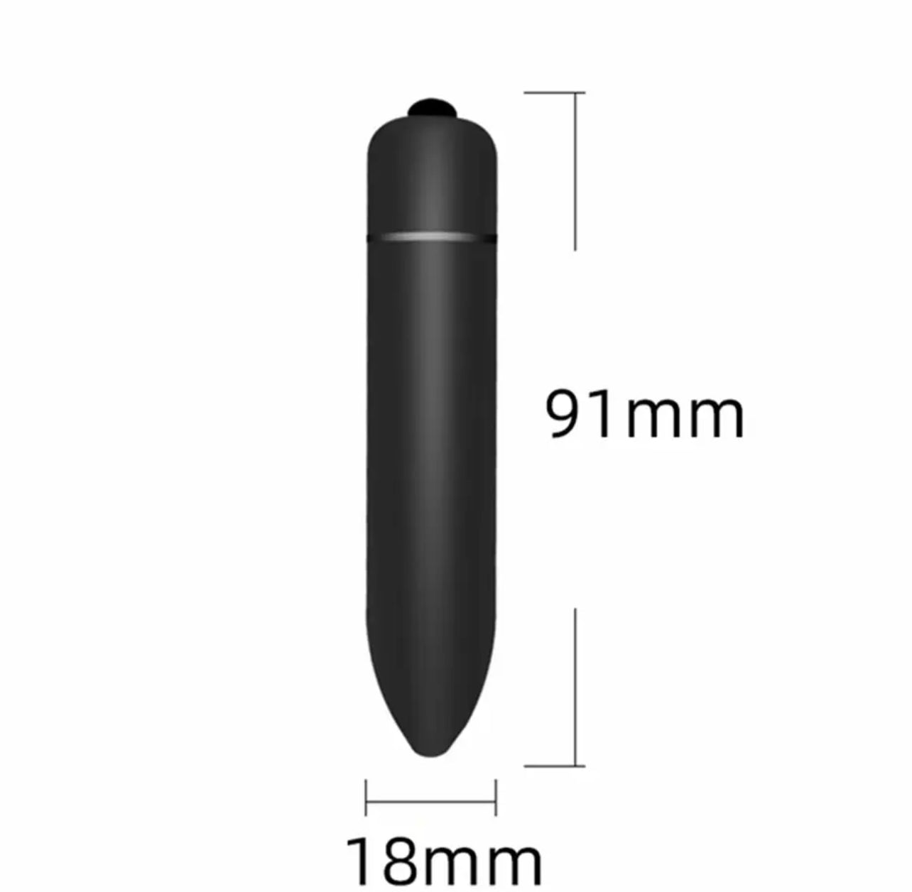 Bala Vibratoria Negra