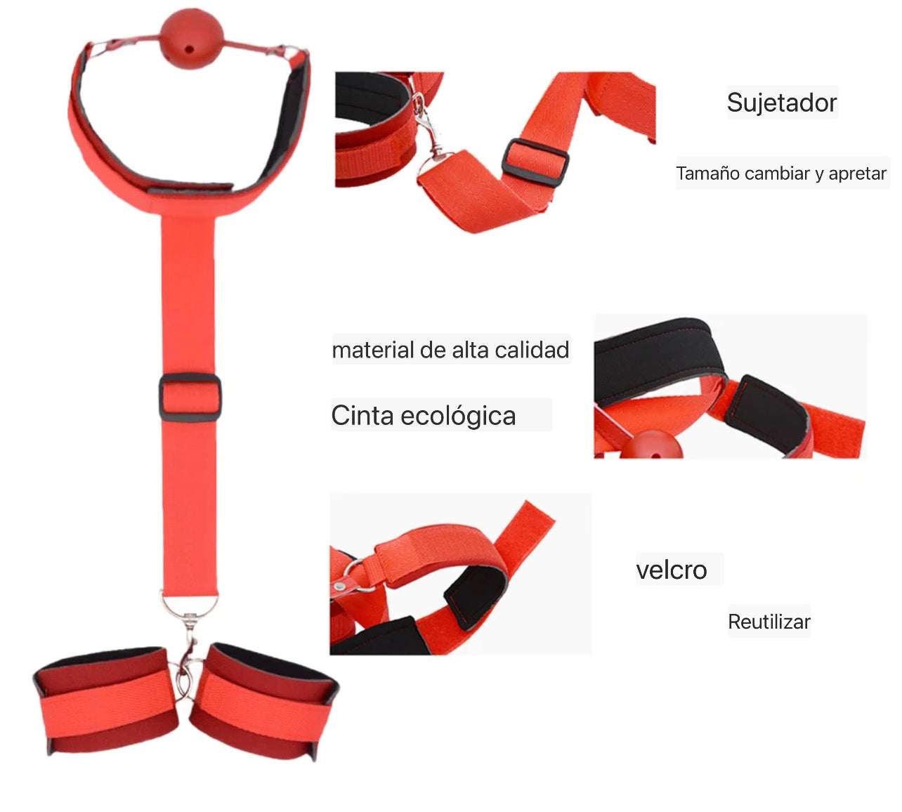 Esposas fetichistas rojo