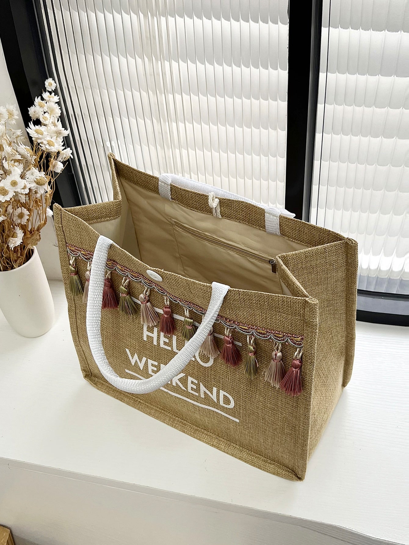 Bolsa con estampado de verano