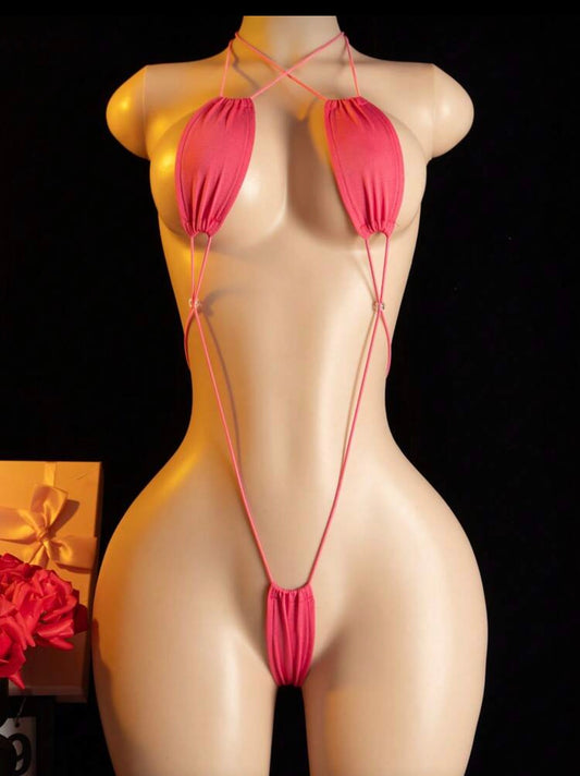 Body triquini rosado Carolina