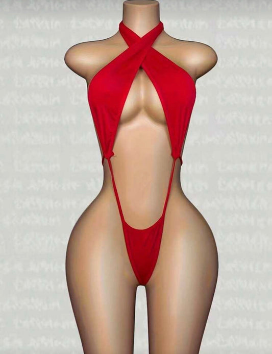 Body teddy rojo Jimena