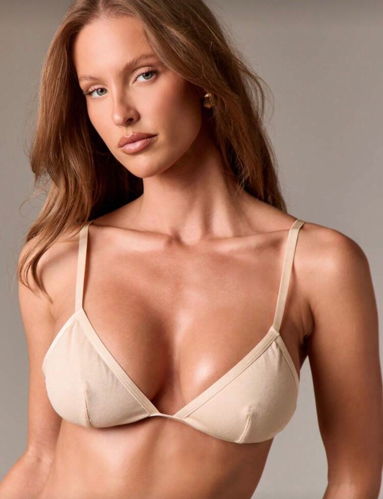 Set de lencería beige Brenda