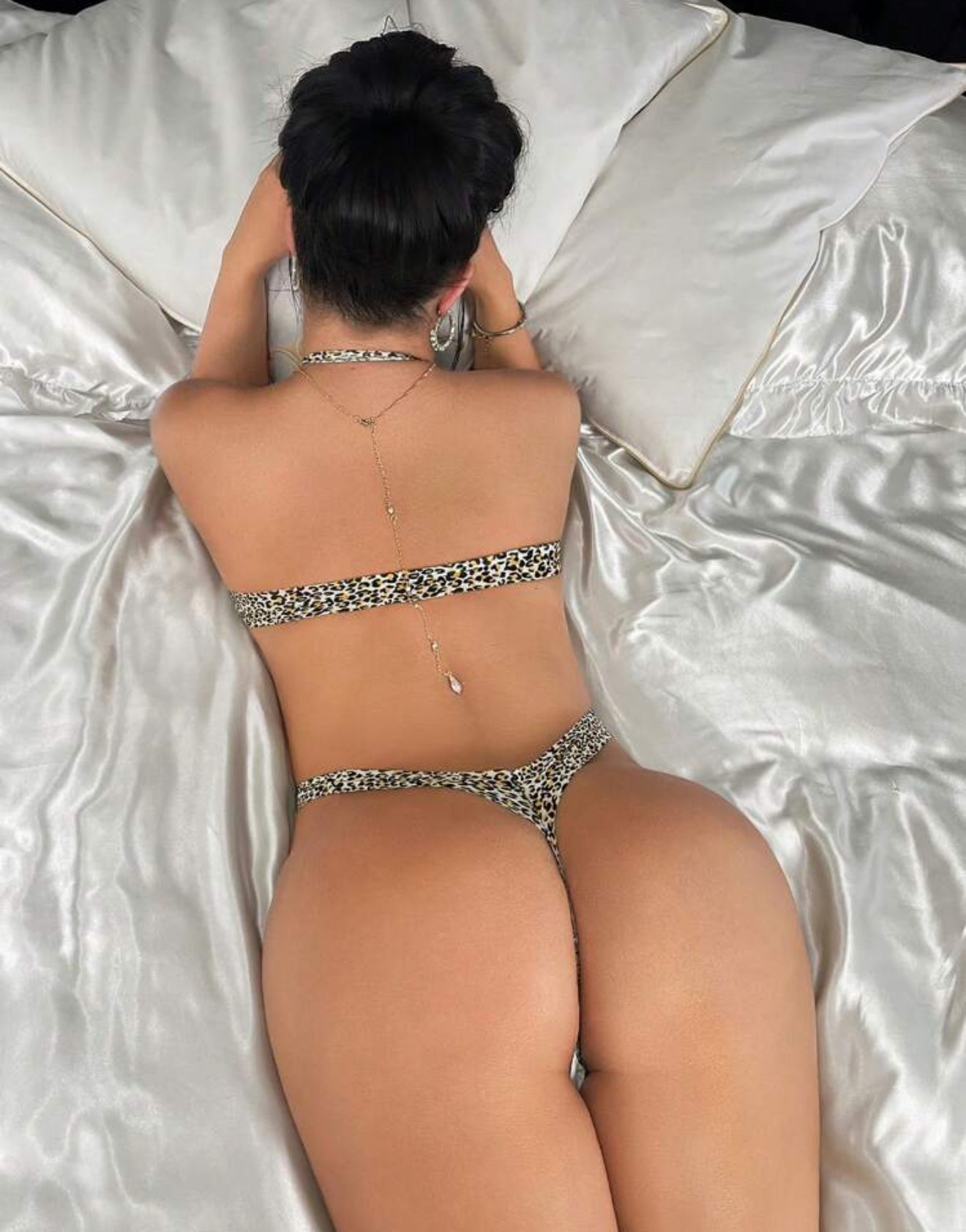 Body teddy de malla Lola negro