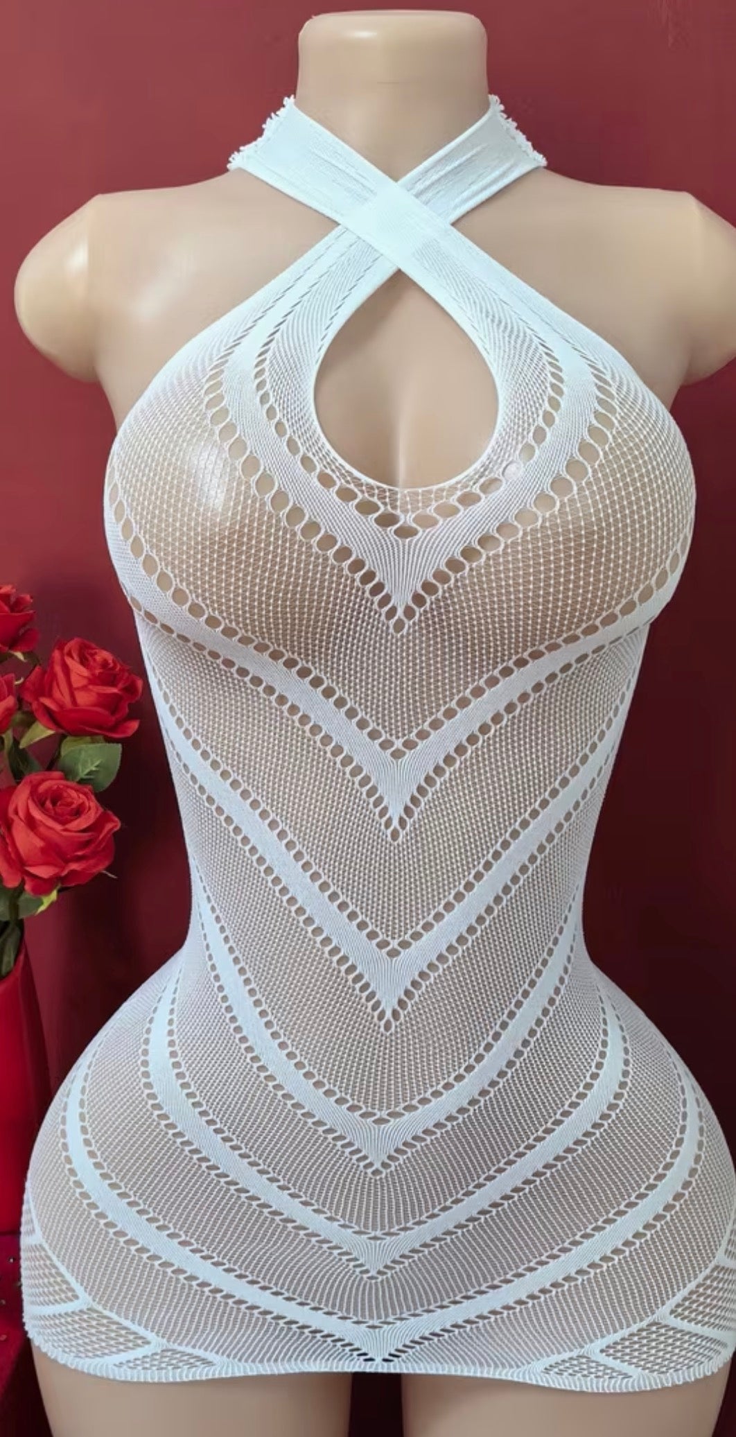 Malla  Blanca vestido Blanco Astrid