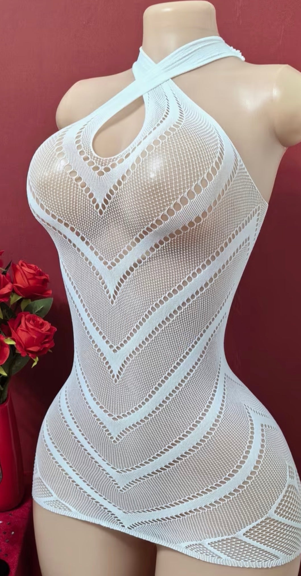 Malla  Blanca vestido Blanco Astrid