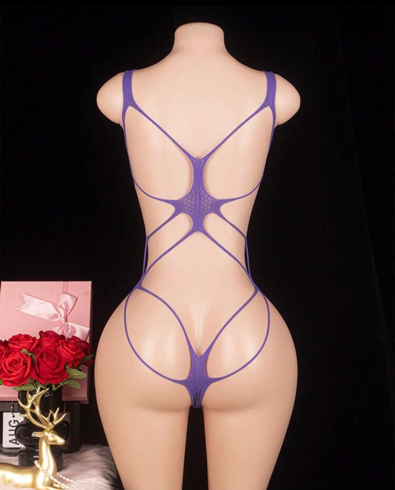 Malla morada Liliana body
