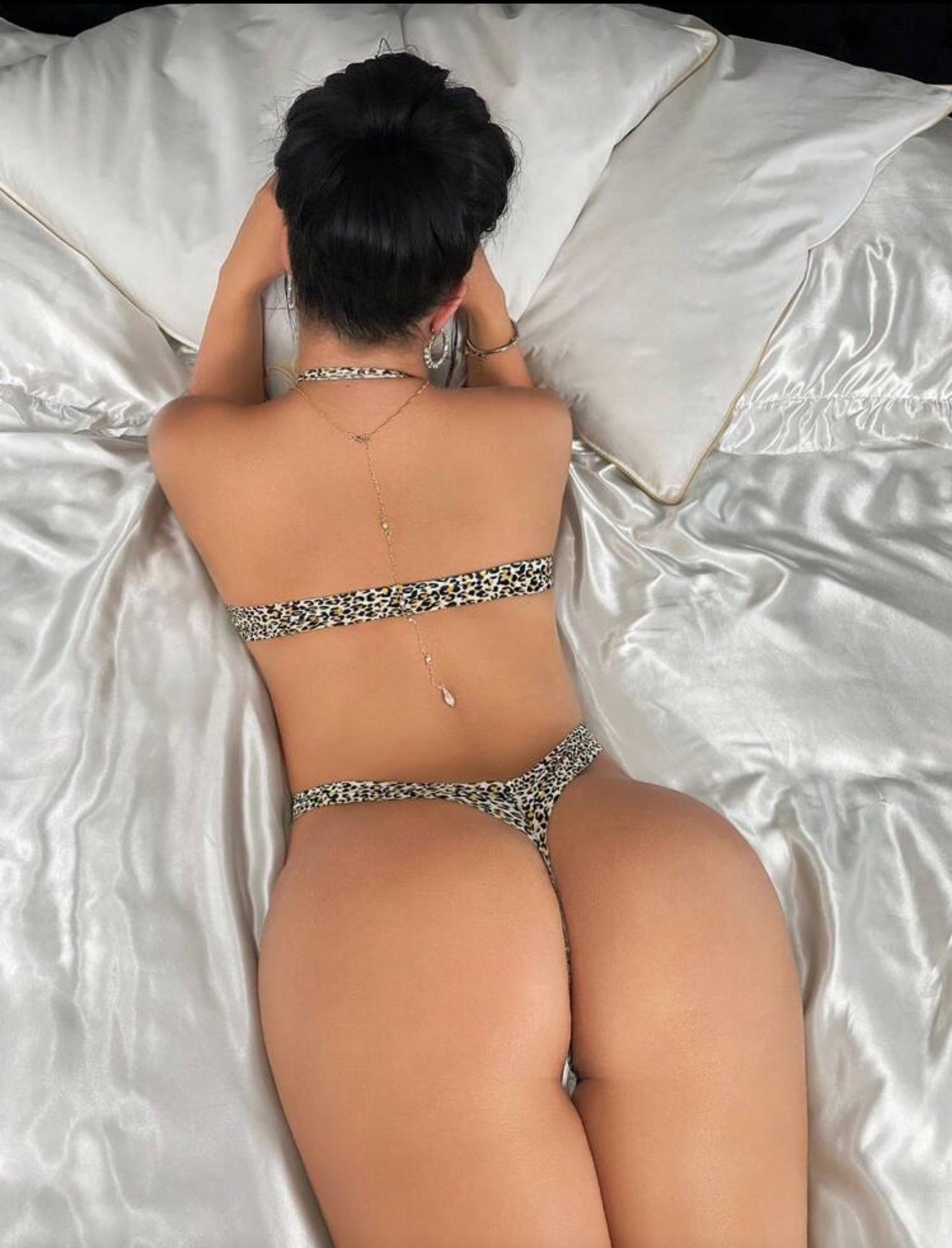 Body teddy de malla Lola Blanco