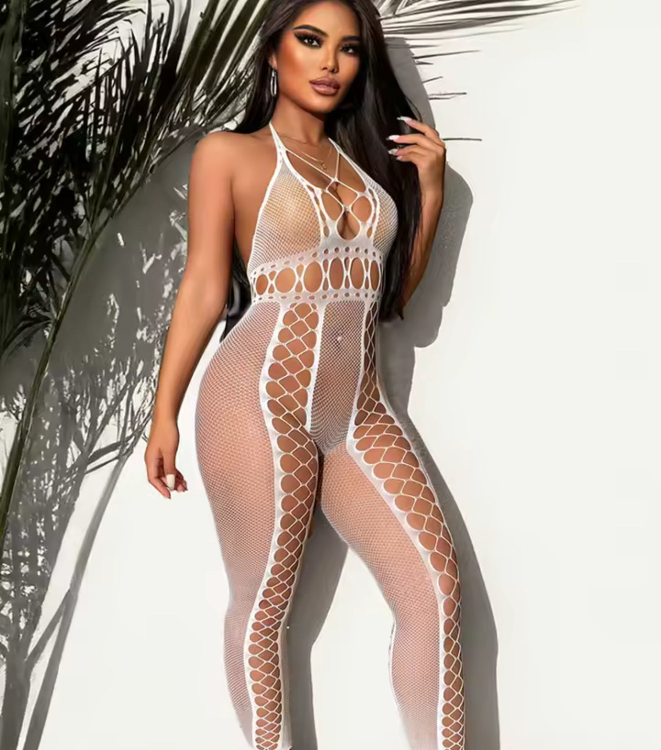 Malla con abertura Blanca Elena